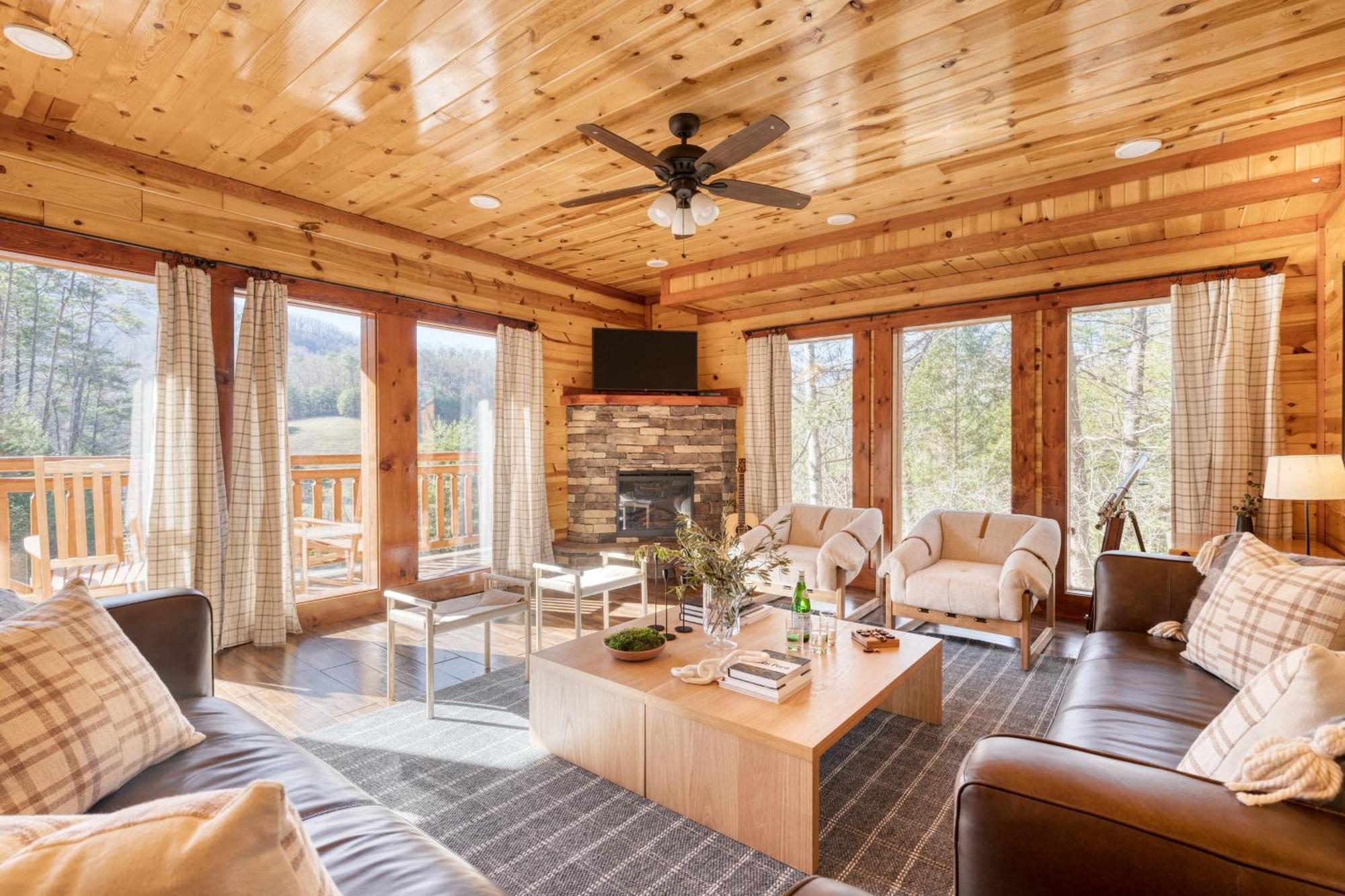 Sycamore By Avantstay Spectacular Mountain Home W Indoor Pool Hot Tub Home Theatre Fire Pit Sevierville Esterno foto